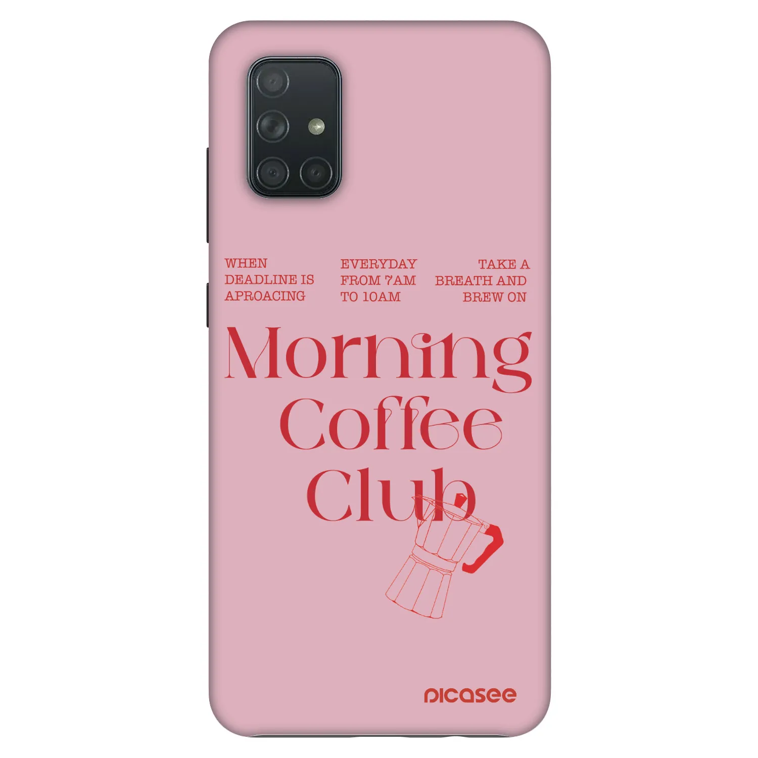 Picasee Fashion Case pre Samsung Galaxy A71 A715F - Morning