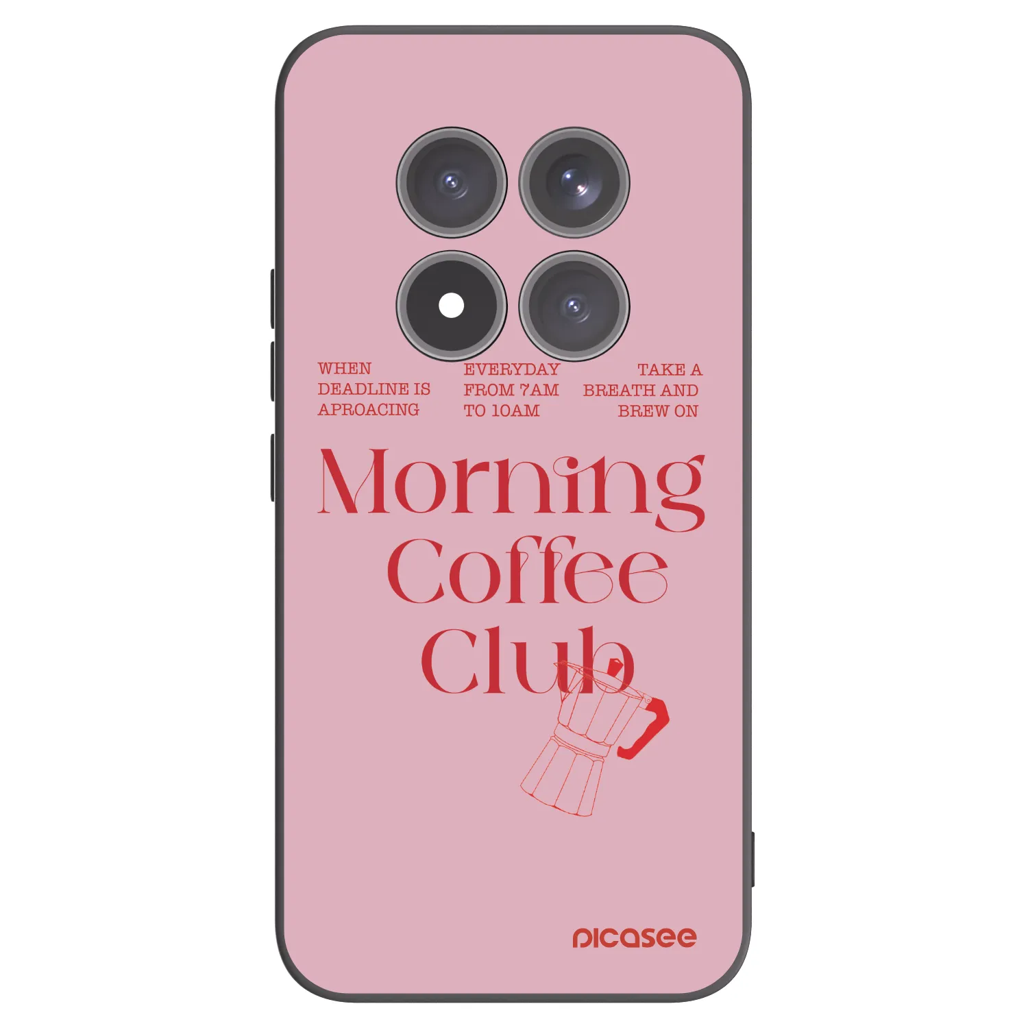 Picasee silikónový čierny obal pre Xiaomi Redmi Note 15 Pro+ - Morning