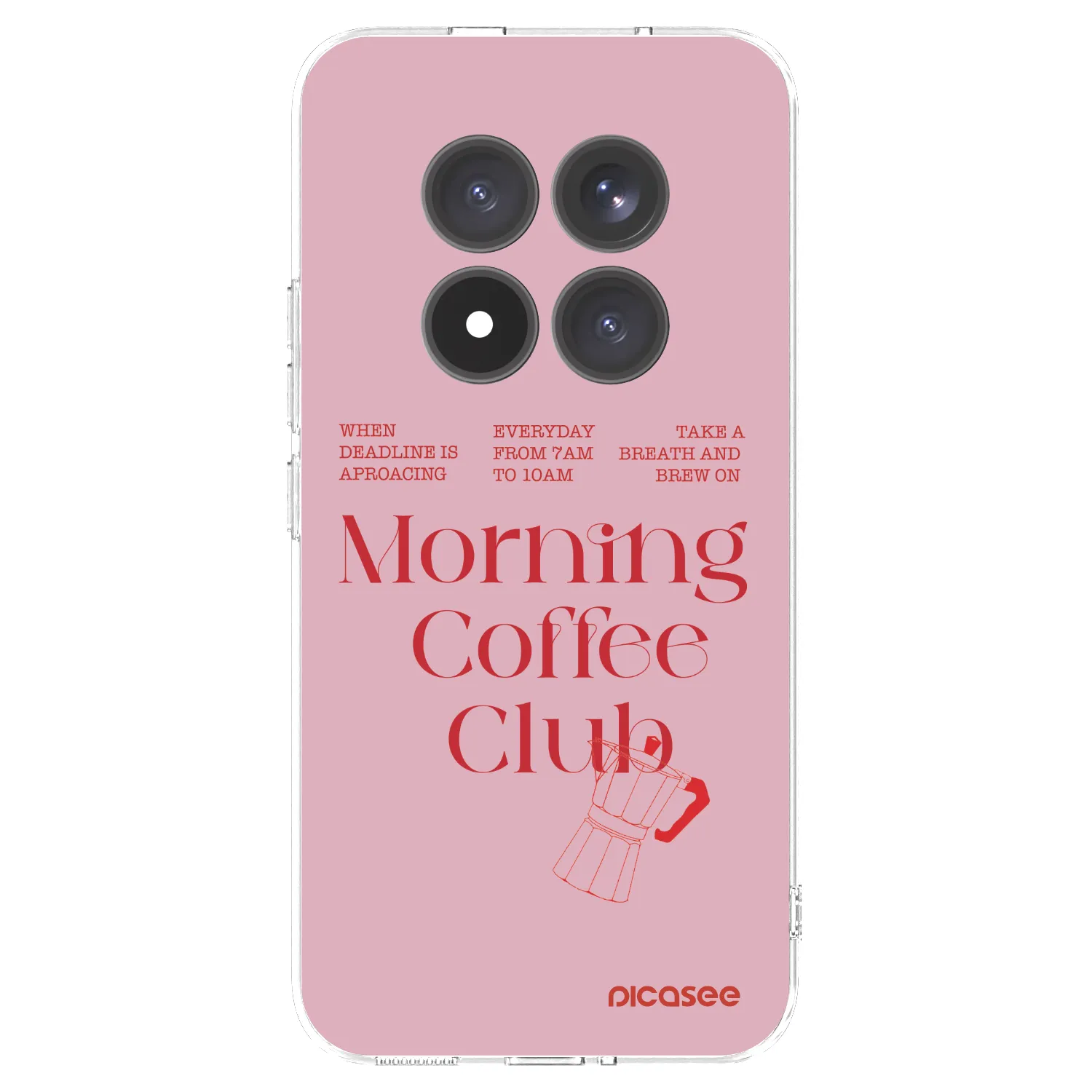 Picasee silikónový prehľadný obal pre Xiaomi Redmi Note 15 Pro+ - Morning