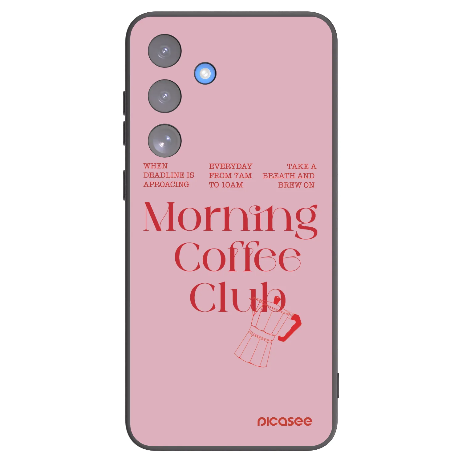 Picasee silikónový čierny obal pre Samsung Galaxy S25 FE 5G - Morning