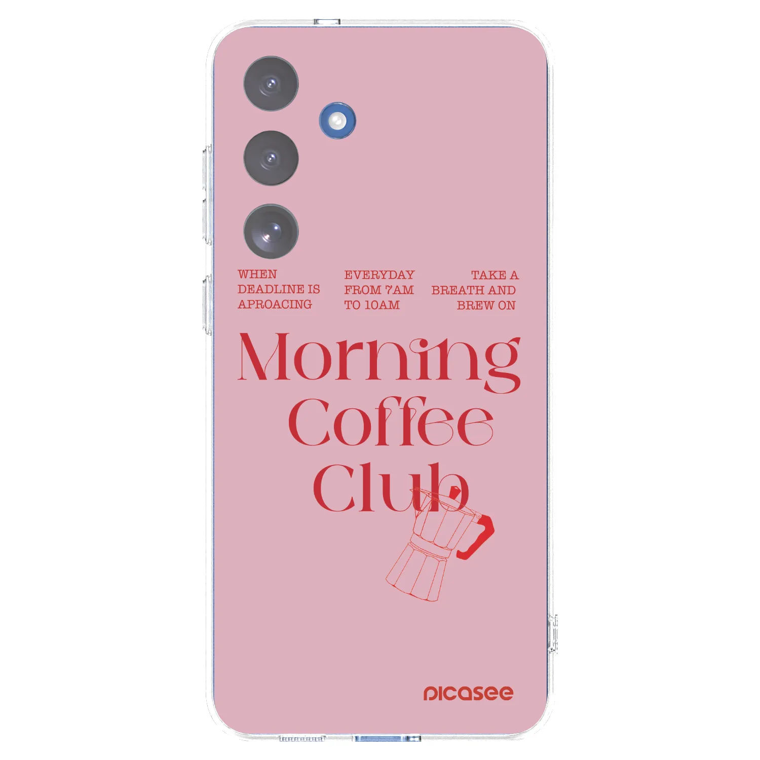 Picasee silikónový prehľadný obal pre Samsung Galaxy S25 FE 5G - Morning