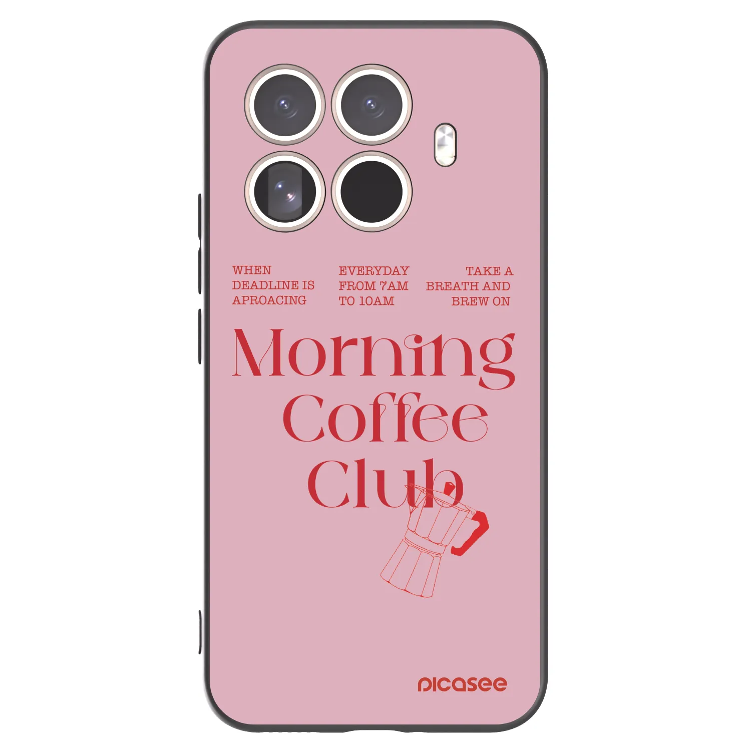 Picasee silikónový čierny obal pre Xiaomi 15T Pro - Morning
