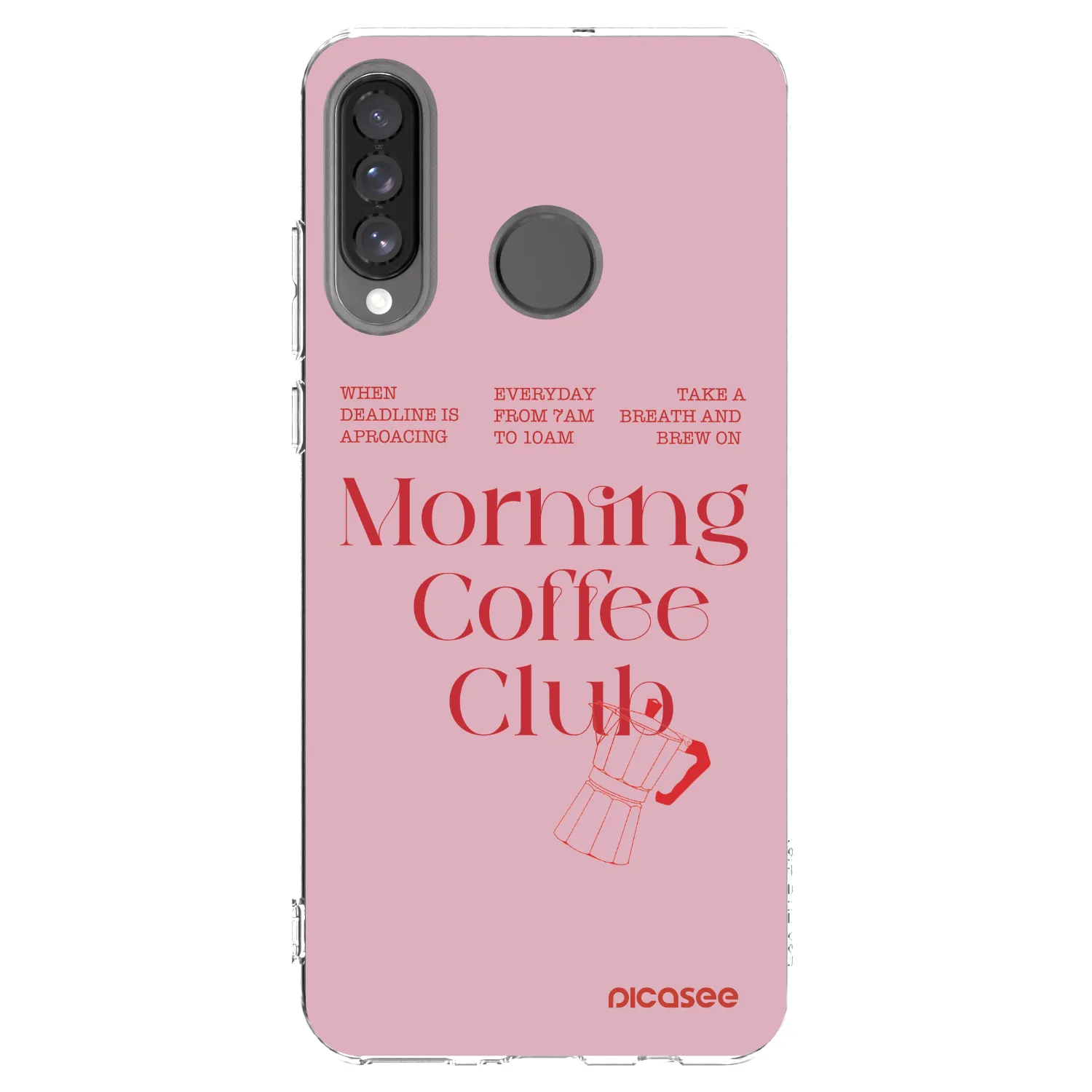 Picasee silikónový prehľadný obal pre Huawei P30 Lite - Morning
