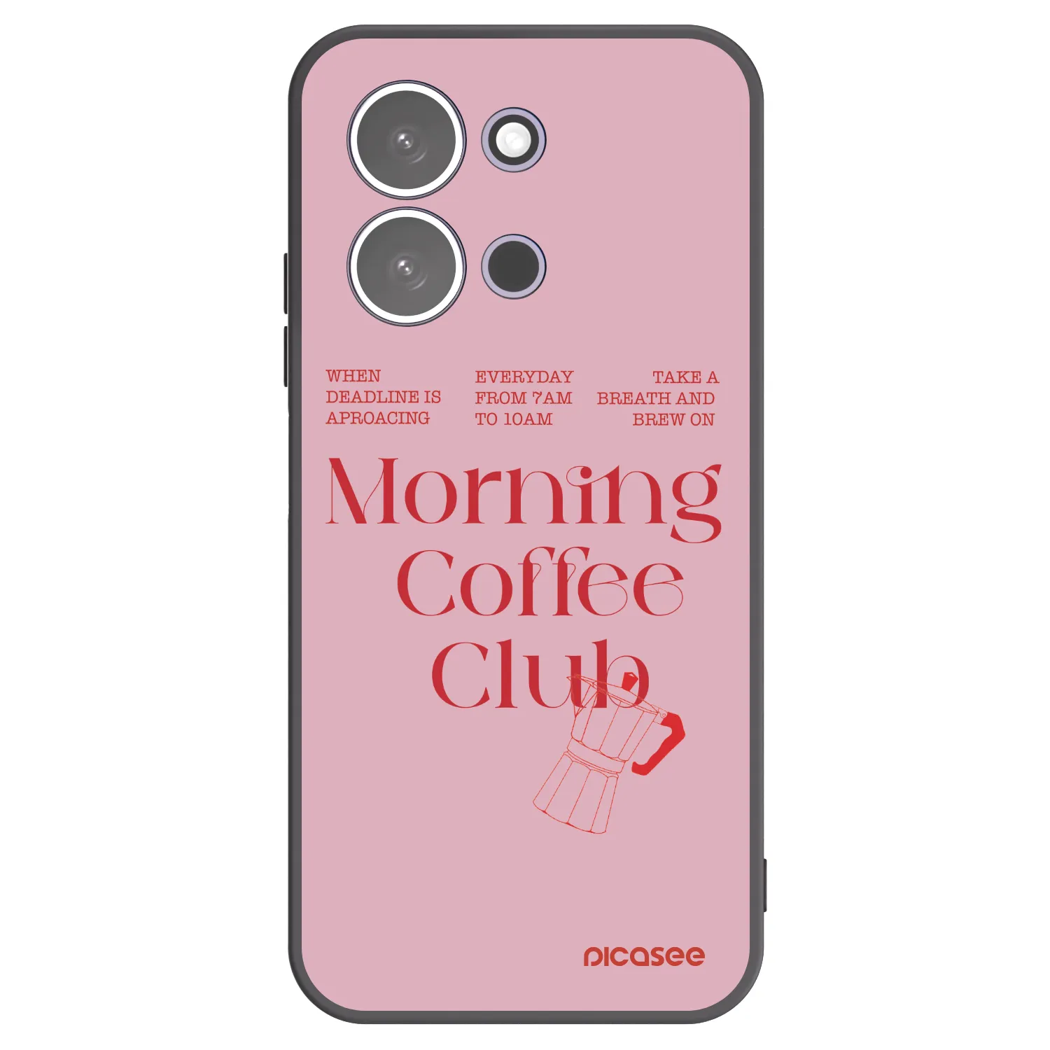 Picasee silikónový čierny obal pre Xiaomi Redmi 15C 5G - Morning