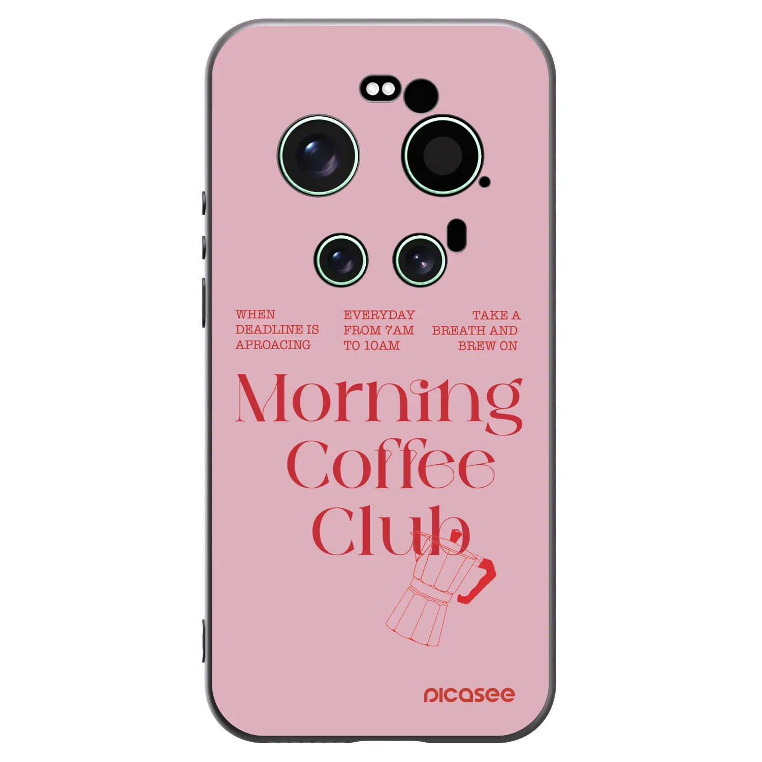 Picasee silikónový čierny obal pre Xiaomi 17 Ultra - Morning
