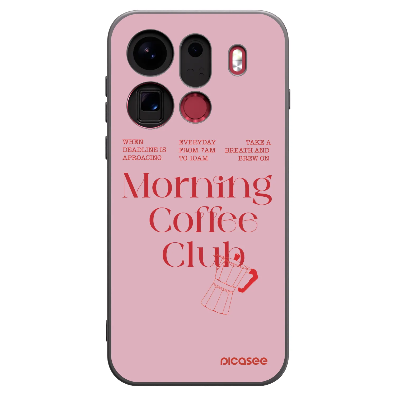 Picasee silikónový čierny obal pre OPPO Find X9 Pro - Morning