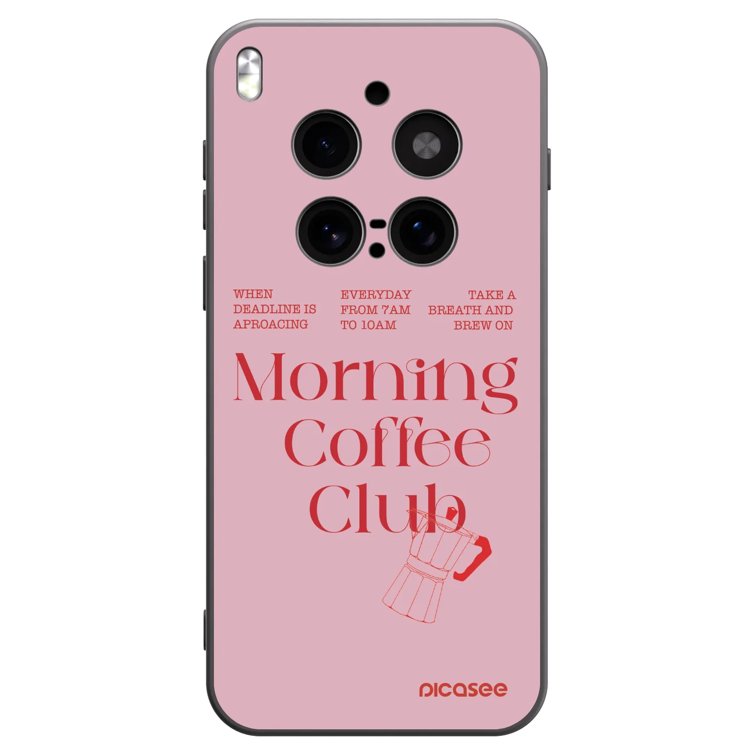 Picasee silikónový čierny obal pre Vivo X300 Pro - Morning