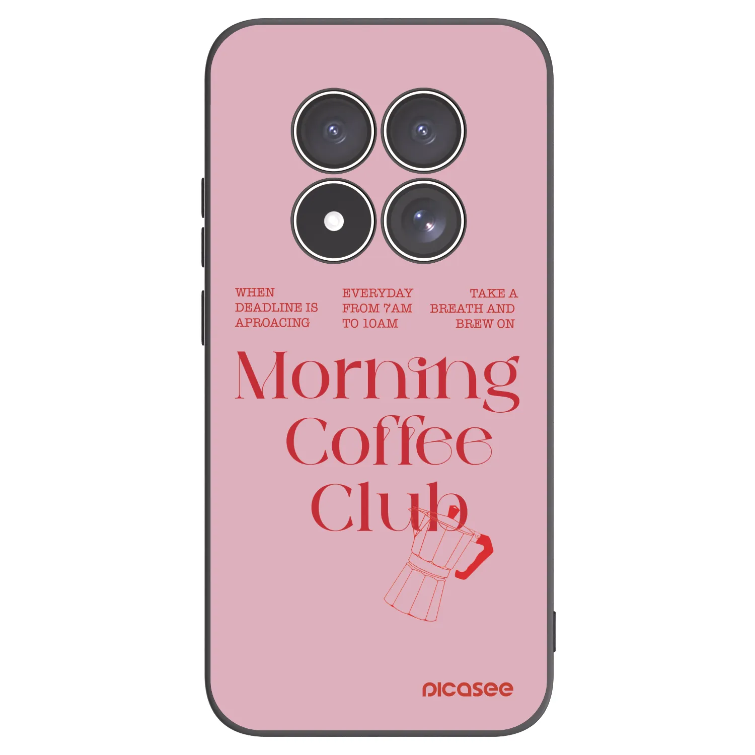 Picasee silikónový čierny obal pre Xiaomi Redmi Note 15 Pro 5G - Morning