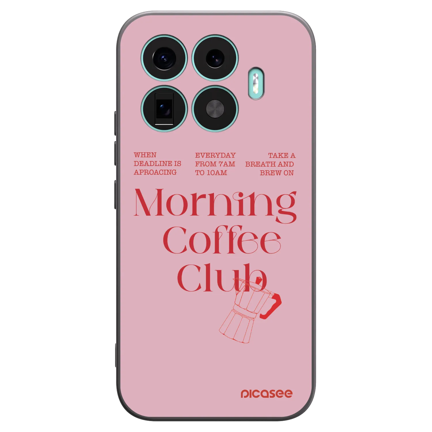 Picasee silikónový čierny obal pre Xiaomi 17T - Morning