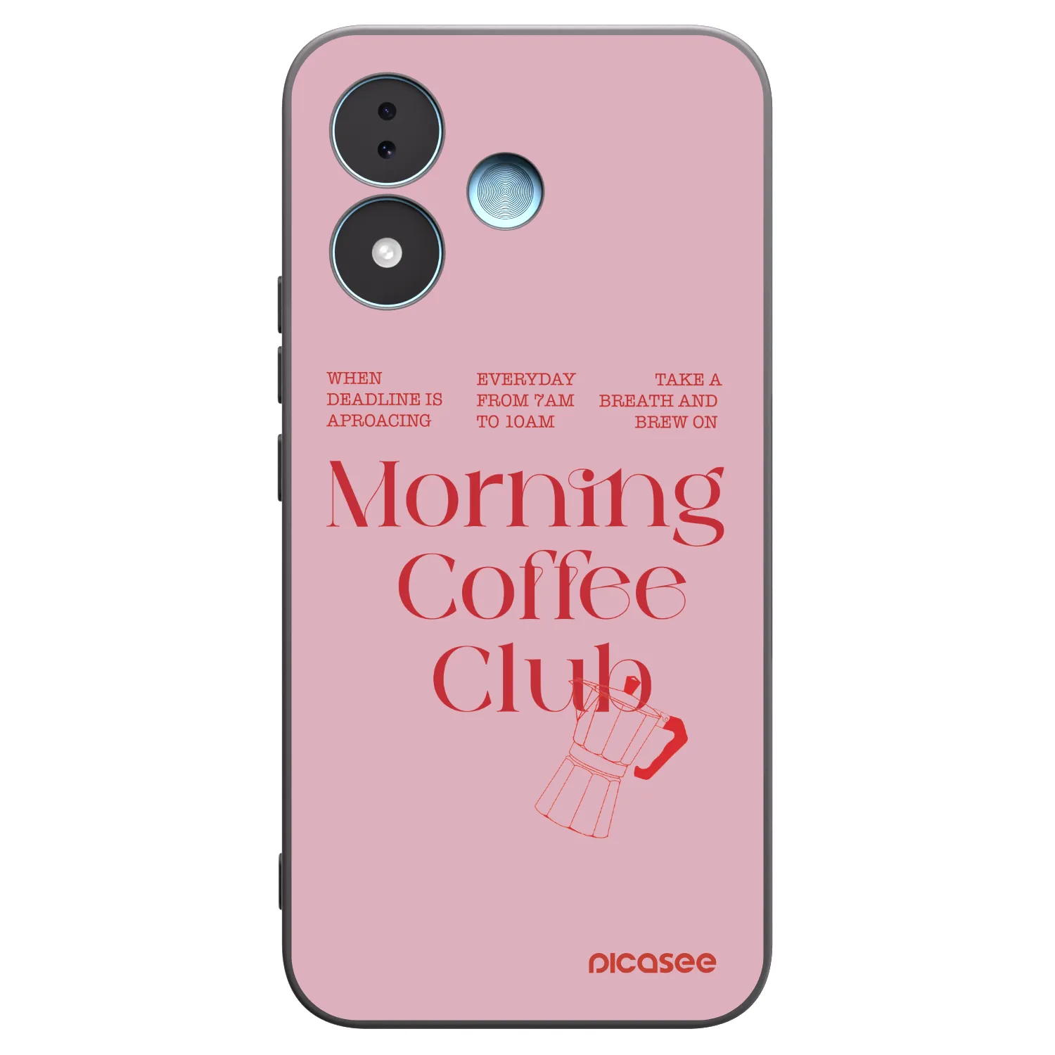 Picasee silikónový čierny obal pre Xiaomi Redmi Note 17 5G - Morning
