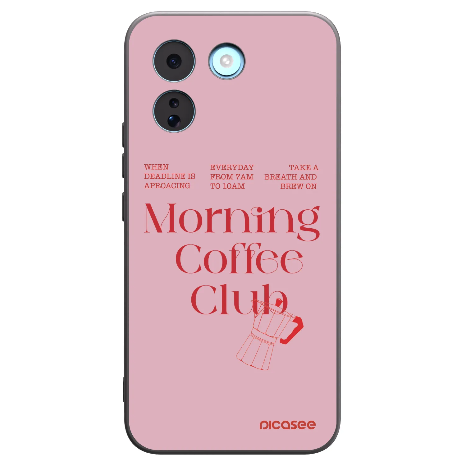 Picasee silikónový čierny obal pre Xiaomi Redmi Note 17 Pro MAX 5G - Morning