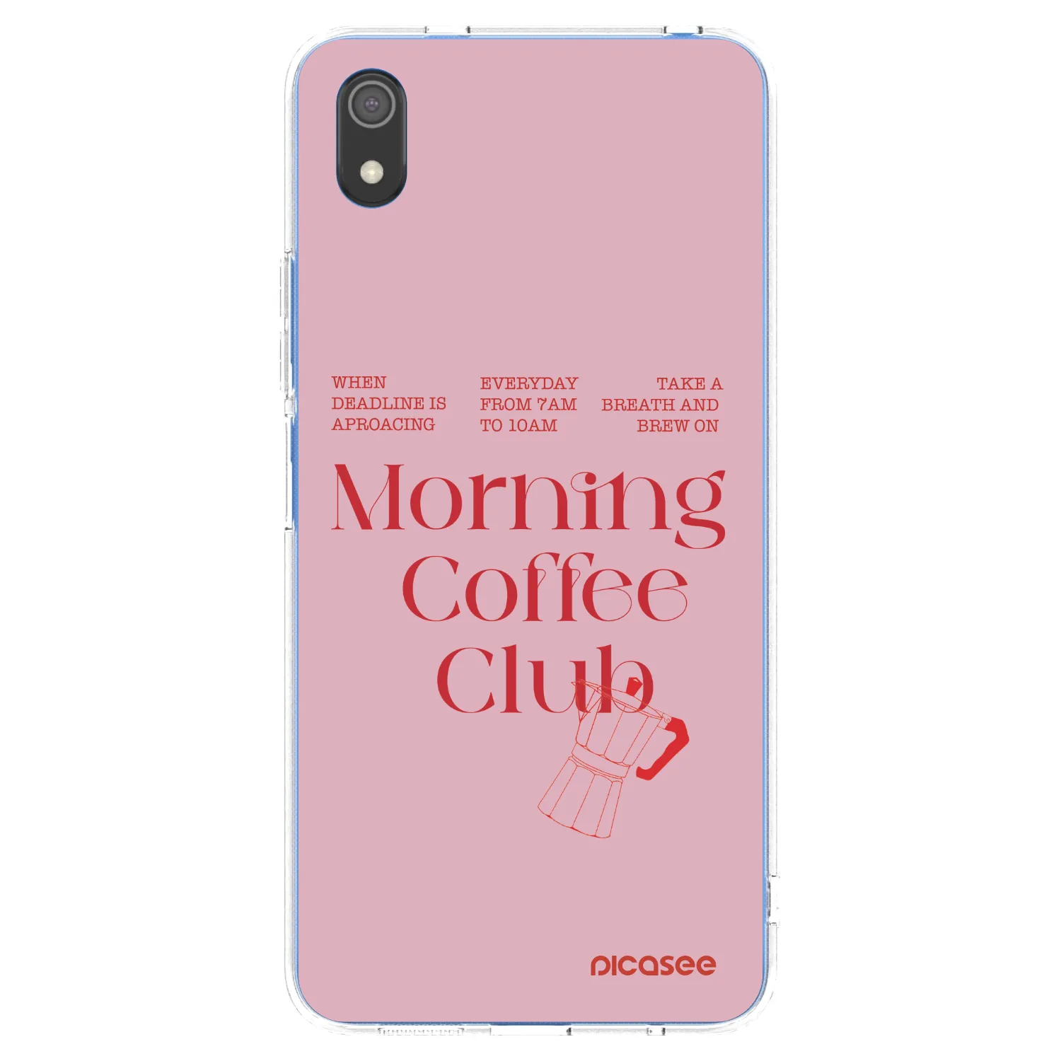 Picasee silikónový prehľadný obal pre Xiaomi Redmi 7A - Morning