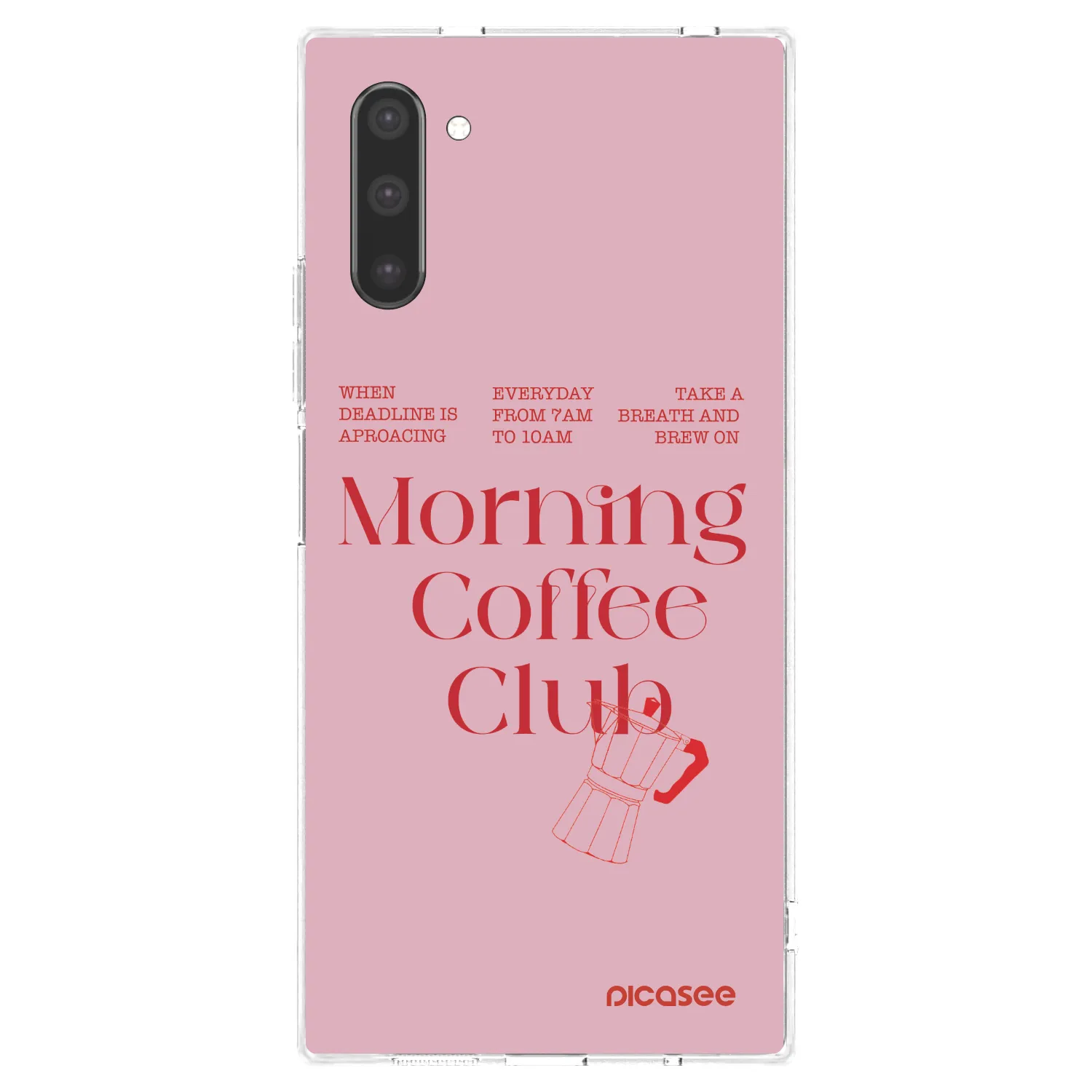 Picasee silikónový prehľadný obal pre Samsung Galaxy Note 10 N970F - Morning