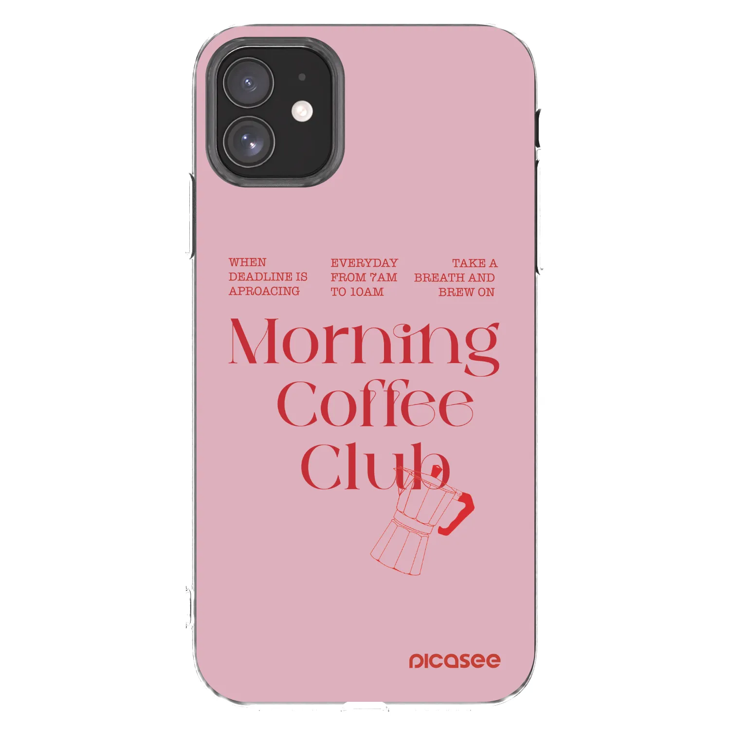 Picasee silikónový prehľadný obal pre Apple iPhone 11 - Morning