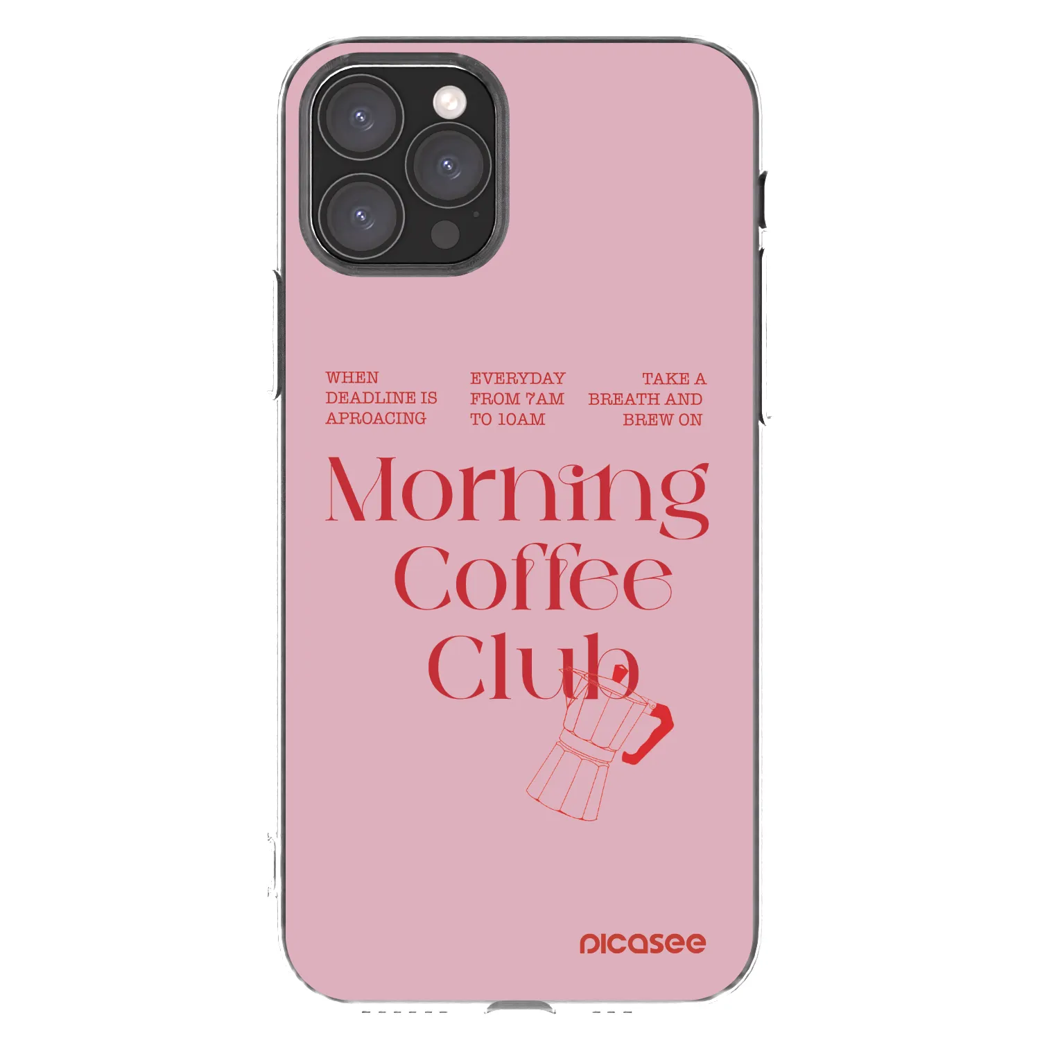 Picasee silikónový prehľadný obal pre Apple iPhone 11 Pro - Morning