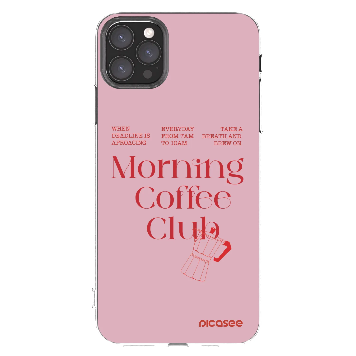 Picasee silikónový prehľadný obal pre Apple iPhone 11 Pro Max - Morning