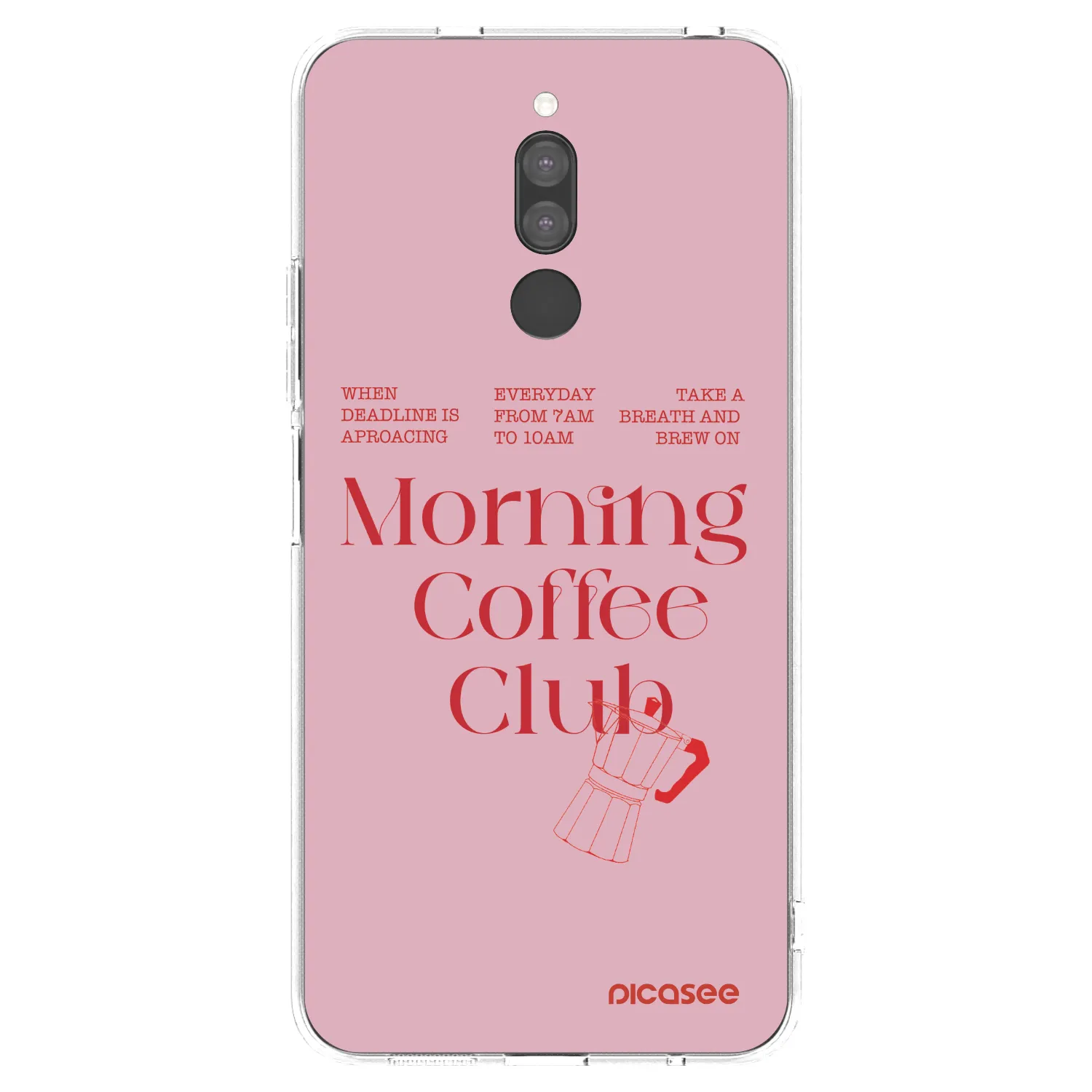 Picasee silikónový prehľadný obal pre Xiaomi Redmi 8 - Morning