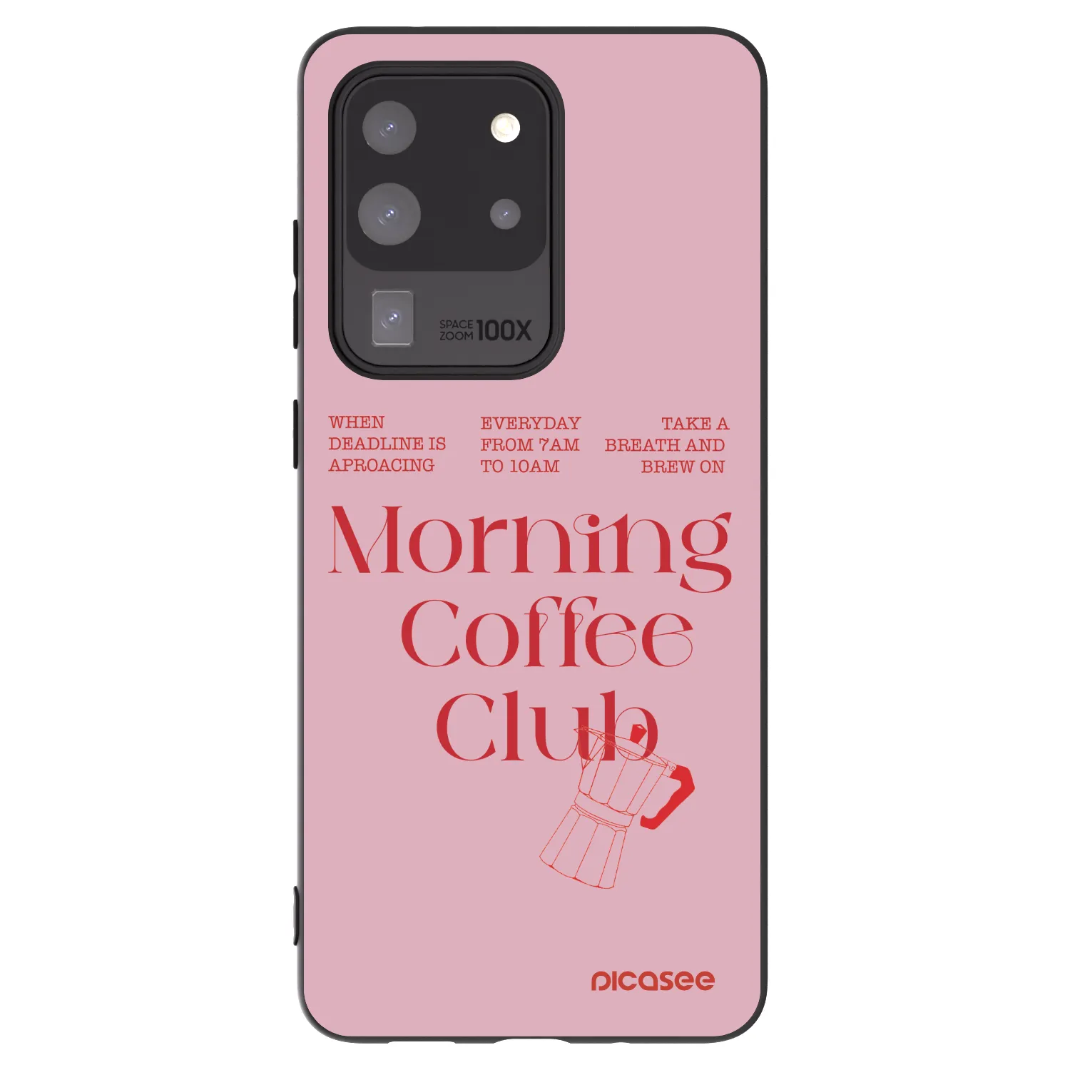 Picasee silikónový čierny obal pre Samsung Galaxy S20 Ultra 5G G988F - Morning