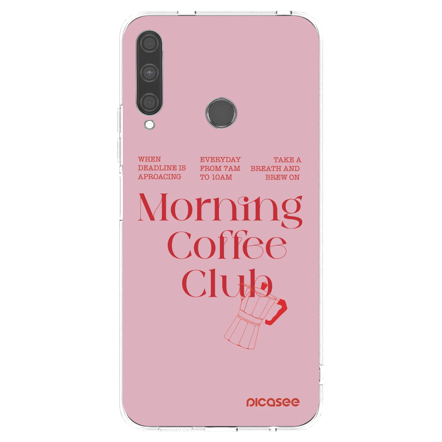 Picasee silikónový prehľadný obal pre Huawei P40 Lite E - Morning