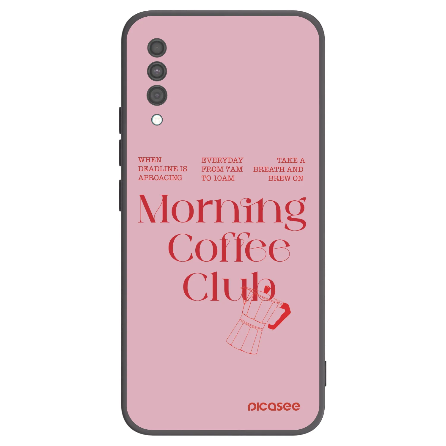 Picasee silikónový čierny obal pre Samsung Galaxy A30s A307F - Morning