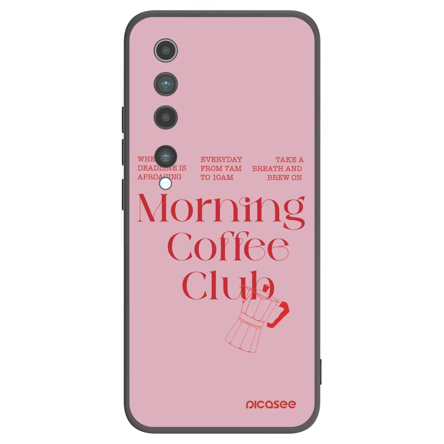 Picasee silikónový čierny obal pre Xiaomi Mi 10 - Morning