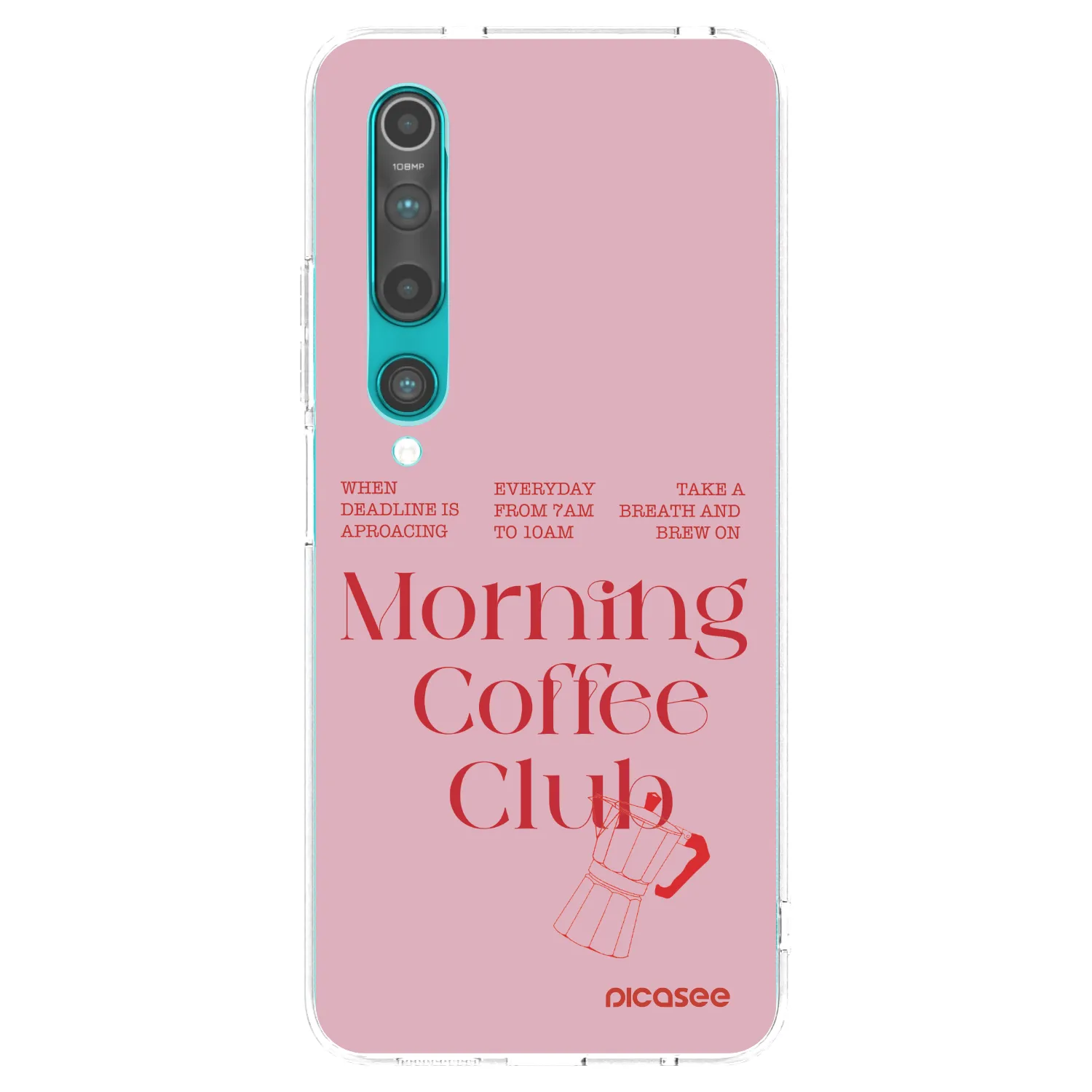 Picasee silikónový prehľadný obal pre Xiaomi Mi 10 - Morning