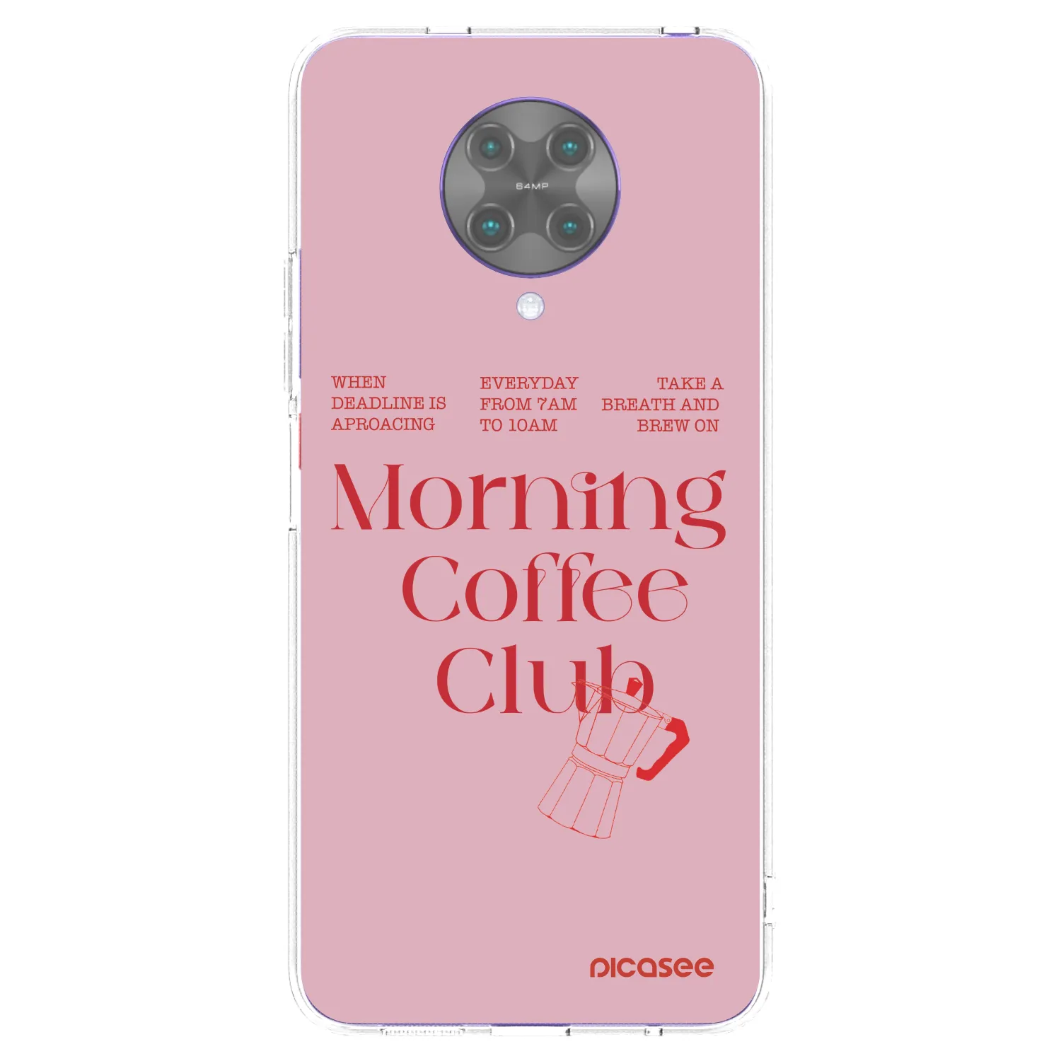 Picasee silikónový prehľadný obal pre Xiaomi Poco F2 Pro - Morning