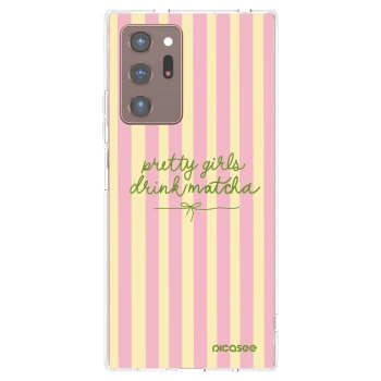 Picasee silikónový prehľadný obal pre Samsung Galaxy Note 20 Ultra - Pretty matcha