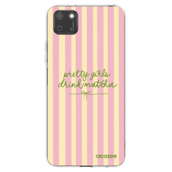 Picasee silikónový prehľadný obal pre Huawei Y5P - Pretty matcha