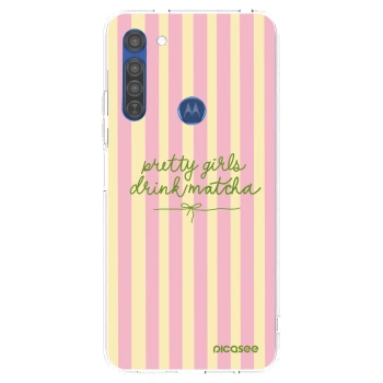 Obal pre Motorola Moto G8 - Pretty matcha