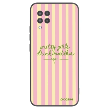 Picasee silikónový čierny obal pre Samsung Galaxy A42 A426B - Pretty matcha