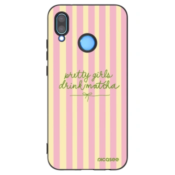 Picasee silikónový čierny obal pre Huawei P20 Lite - Pretty matcha