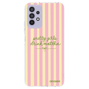 Picasee silikónový prehľadný obal pre Samsung Galaxy A32 4G SM-A325F - Pretty matcha