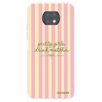 Picasee silikónový prehľadný obal pre Xiaomi Redmi Note 9T - Pretty matcha