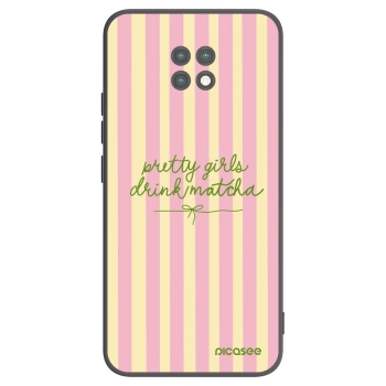 Picasee silikónový čierny obal pre Xiaomi Redmi Note 9T - Pretty matcha