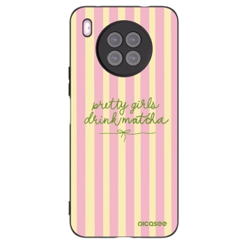 Picasee silikónový čierny obal pre Huawei Nova 8i - Pretty matcha