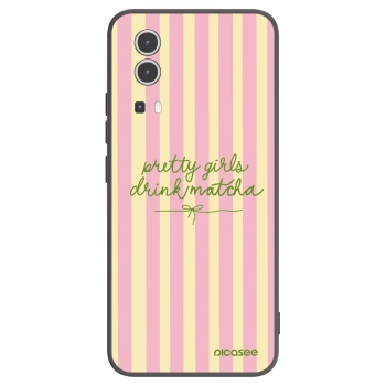 Picasee silikónový čierny obal pre Vivo Y72 5G - Pretty matcha