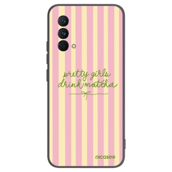 Picasee silikónový čierny obal pre Realme GT Master Edition 5G - Pretty matcha