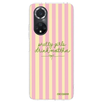 Picasee silikónový prehľadný obal pre Huawei Nova 9 SE - Pretty matcha