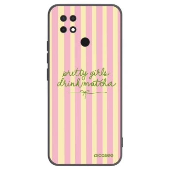 Picasee silikónový čierny obal pre Xiaomi Redmi 10C - Pretty matcha