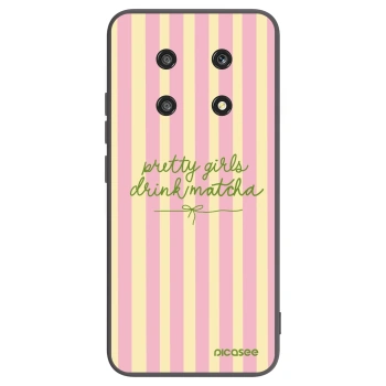 Picasee silikónový čierny obal pre Honor Magic4 Lite 5G - Pretty matcha