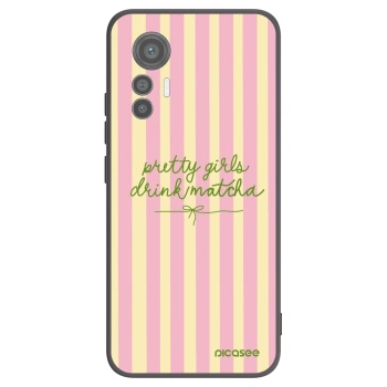 Picasee silikónový čierny obal pre Xiaomi 12 Lite - Pretty matcha
