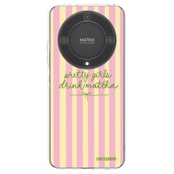Picasee silikónový prehľadný obal pre Honor Magic5 Lite 5G - Pretty matcha