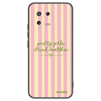 Picasee silikónový čierny obal pre Xiaomi 13 Pro - Pretty matcha