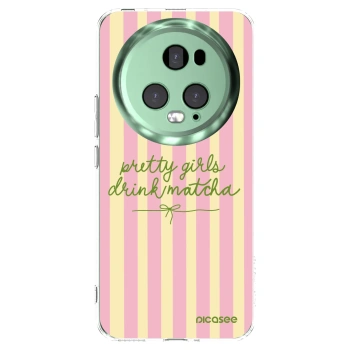 Picasee silikónový prehľadný obal pre Honor Magic5 Pro - Pretty matcha