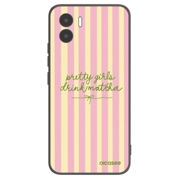 Picasee silikónový čierny obal pre Xiaomi Redmi A2 - Pretty matcha