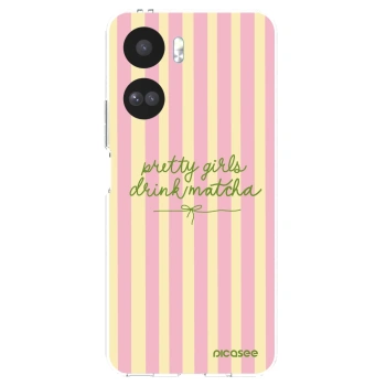 Picasee silikónový prehľadný obal pre Honor 90 Lite 5G - Pretty matcha