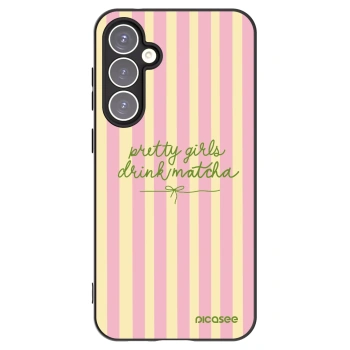 Picasee silikónový čierny obal pre Samsung Galaxy S23 FE S711B - Pretty matcha