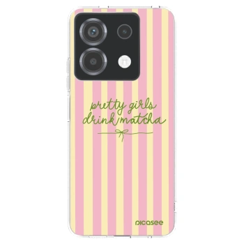 Picasee silikónový prehľadný obal pre Xiaomi Poco X6 - Pretty matcha