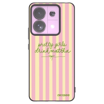 Picasee silikónový čierny obal pre Xiaomi Redmi Note 13 Pro 5G - Pretty matcha